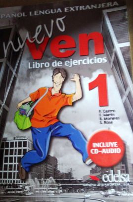Учебна тетрадка по Испански език - Nuevo Ven 1, ниво A1 и A2