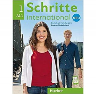 Учебник по немски език - Schritte International NEU 1(A1.1) Kursbuch + Arbeitsbuch+CD zum AB