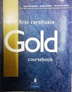 Английски език GOLD - New first certificate